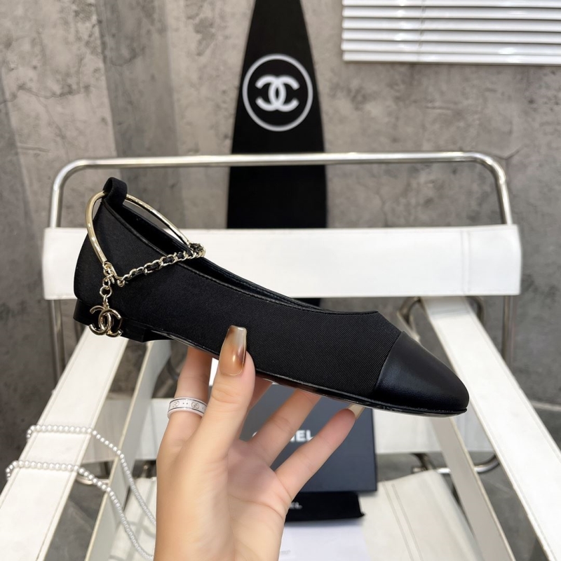 Ch*el flat shoes